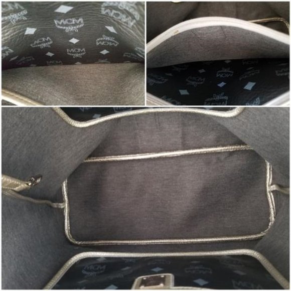 MCM With Dust Shopper Style Black Tote - Picture 6 of 8